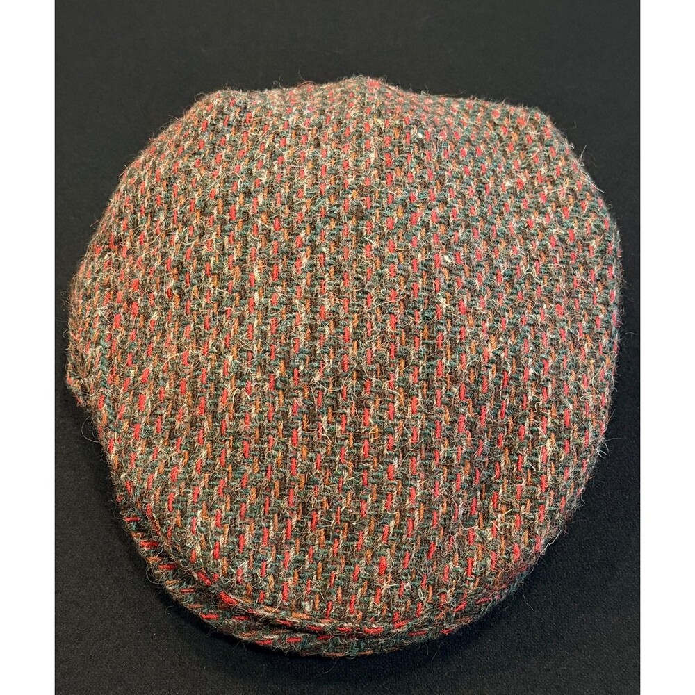 Millars Irish Wool Tweed Flat Cap Hat Made in Ireland Men's